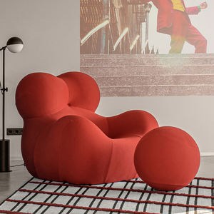 Hochwertige Streifenmuster-Couch Stühle und Sofas Tragbares <span class=keywords><strong>Sofa</strong></span> Couch - Product Image 2