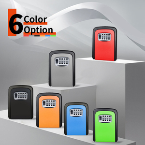 Optional Color Code <strong>Lock</strong> Wall Mount <strong>Safe</strong> Key Storage <strong>Lock</strong> Box <strong>Combination</strong> Password Lockbox - Product Image 6