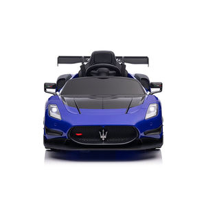 Coche eléctrico para niños, novedad, 12V, Azul, Blanco - Product Image 1