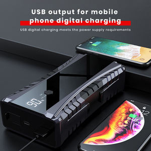 Autoway Démarreur de secours pour voiture 12V haute capacité |   Moteurs à essence/diesel à double usage |   Courant de pointe de 800A |   Lumière LED | - Product Image 5