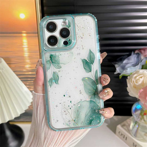 Funda para Teléfono con Diseño de Flores IMD, Resistente a Impactos, PC+TPU 3 en 1, para Honor 400 Smart/400 <span class=keywords><strong>Pro</strong></span>/400 Lite/400/300 - Product Image 4