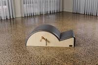 Correcteur de posture portable en bois de chêne CooSport Fitness pour Pilates et correction de la colonne vertébrale