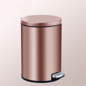 Poubelle à pédale silencieuse à ouverture lente en acier inoxydable écologique Wonder Home Use, type induction, couleur personnalisable - Product Image 2