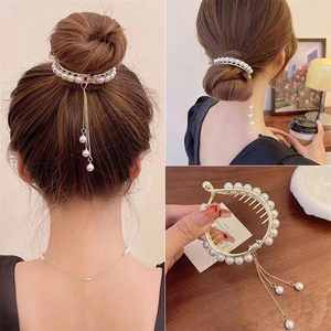 Pinzas para el pelo estilo Ins para mujer, pinzas decorativas grandes con estilo coreano, accesorios para el cabello para niña - Product Image 2