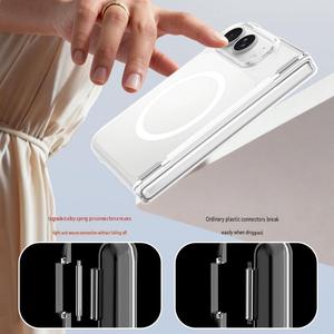 เคสโทรศัพท์มือถือแบบใสแม่เหล็กสำหรับ iPhone 18 Ultra รองรับการชาร์จไร้สาย บางเฉียบ ผลิตจากวัสดุ PC แข็งแรง ทนทานต่อแรงกระแทก - Product Image 3