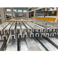 Profilé de garde-corps de balcon en aluminium personnalisé, extrusion de garde-corps en aluminium pour balcon, profilés d'escalier pour balcon en aluminium pour garde-corps