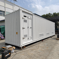 Conteneur de stockage d'énergie (BESS) LiFePO4 1-5 MWh 20 pieds HC avec refroidissement liquide, EMS, RS485, pour systèmes solaires, éoliens et hybrides, OEM 42 tonnes BOX-E