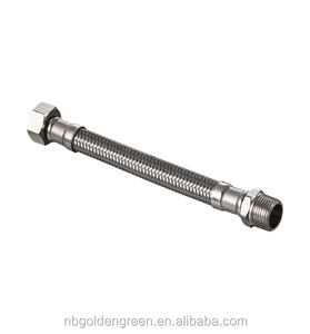 Tuyau de <span class=keywords><strong>plomberie</strong></span> flexible en acier inoxydable tressé, approvisionnement direct, sur mesure pour cuisine, salle de bain, appartement - Product Image 5