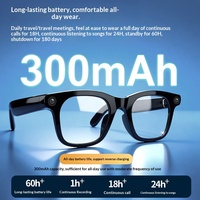 Lunettes Bluetooth Intelligentes de Traduction IA HY-1015 en Gros – Matériau PCABS, Caméra 1200W, Double Réduction de Bruit