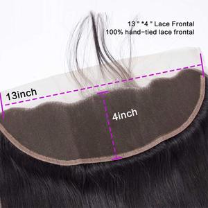 Uniky Giá Rẻ Nguyên Ấn Độ 100% Tóc Con Người Xoăn Bó Với Đóng Cửa Trinh Chồn Brazil Lớp Biểu Bì Phù Hợp Tóc Nối - Product Image 4