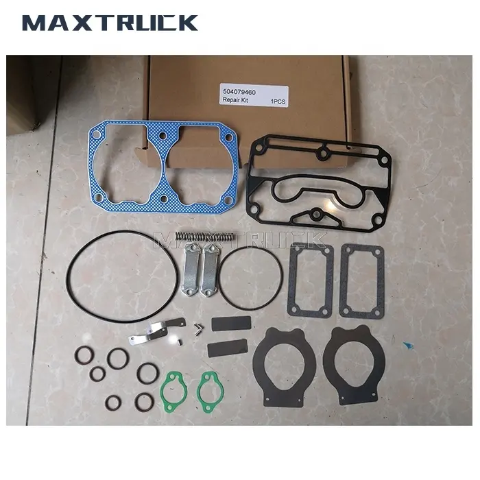 MAXTRUCK İndirimli fiyat IVECO için avrupa KAMYON PARÇALARI 504079460 kompresör silindir kafası contası