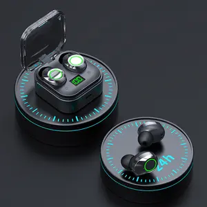 New Design Power Led Display Yd Mini Wireless Ear Phone Smart Noise Reduction Wholesale Earphones Headphones Headsets