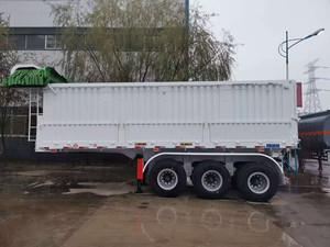 Thép tốt 35 CBM 50 tấn phía sau xe tải bán Trailer để bán - Product Image 5