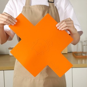 X-shaped Toast Liners Cross-shaped <b>Silicone</b> Liner Bread Loaf Pan Sling Lifter Quality Kitchen <b>Baking</b> Mat - Product Image 1