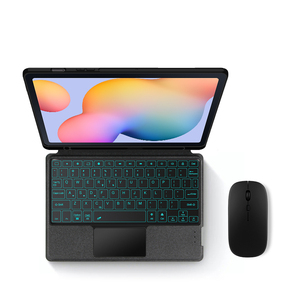 RUIDIAN 10.4 pollici tastiera Wireless <span class=keywords><strong>Cover</strong></span> in pelle per Samsung per Galaxy Tab <span class=keywords><strong>S6</strong></span> Plus custodia per tastiera Tablet compatibile - Product Image 4