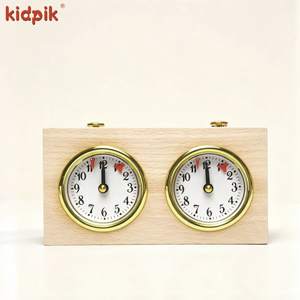 นาฬิกาหมากรุกไม้แบบอนาล็อกคุณภาพสูง Kidpik รุ่น Time-Meter Club พร้อมฟังก์ชั่นคำนวณเวลา ของเล่นเสริมพัฒนาการ - Product Image 4