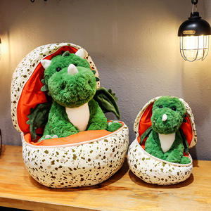 ไข่ไดโนเสาร์น่ารักพร้อมปีกของเล่นตุ๊กตารูปทรงไข่ไดโนเสาร์ของขวัญวันเกิดสุดสร้างสรรค์ - Product Image 4