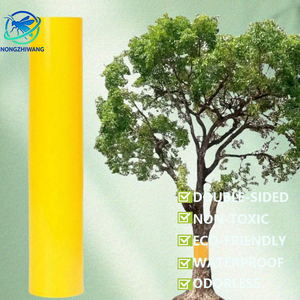 Rollo de Cinta Adhesiva para Árboles - Plástico Sólido No Tóxico Amarillo, Barrera Contra Insectos para Protección de Troncos, Resistente a Rayos UV y a la Intemperie - Product Image 4