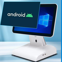 Máquina de Caixa Registradora com Tela Touch de 15" Sistema Android, Sistema POS Tudo em Um, Software para Varejo e Restaurantes