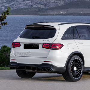 สปอยเลอร์หลังคาท้ายรถ ปีกหลัง ชุดแต่งขอบสติ๊กเกอร์ สำหรับ Mercedes Benz GLC-Class X253 GLC200 GLC43 GLC63 AMG ปี 2016-2020 - Product Image 5