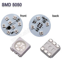 Shiji 45mm DC24V IP65 Pixel LED programmable RVB, éclairage ponctuel en matériau PC pour parcs d'attractions et publicité sur façades de bâtiments