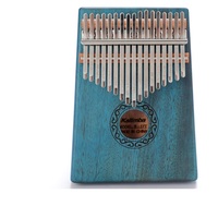 17 Keys Kalimba Thumb Piano Mahogany Material Portable Outdoor Musical Instrument