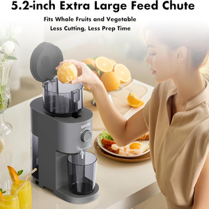 Nhà bếp sử dụng chậm máy ép trái cây Máy đa chức năng lớn Miệng Trái Cây Rau Máy xay sinh tố Máy ép trái cây vắt máy - Product Image 6