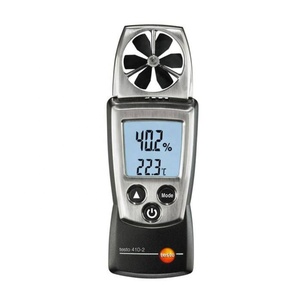 เครื่องวัดความเร็วลมแบบใบพัด Testo 410-2 รุ่นขายดี พร้อมฟังก์ชันวัดความชื้นและอุณหภูมิ รองรับ OEM/ODM ปรับแต่งได้สำหรับการทดสอบการไหลของอากาศ 410-2 Ne - Product Image 4