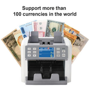 Contador de billetes P100 con soporte para tipos de <span class=keywords><strong>moneda</strong></span> personalizados, máquina bancaria comercial de clase A dedicada para el manejo inteligente de dólares estadounidenses - Product Image 5
