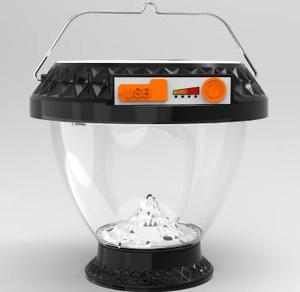 ไฟสวนโซลาร์ LED ทรงกลมแบบแขวน ตัวเรือนพลาสติก IP67 พร้อมเซ็นเซอร์ตรวจจับแสง 6000K แสงเดย์ไลท์ Ra90 ปรับความสว่างได้ ใช้ภายนอกอาคาร - Product Image 5