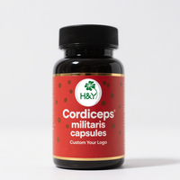 Healthway suministra cápsulas de Cordiceps Militaris OEM de alta calidad, extracto en Polvo puro de Cordiceps Militarys
