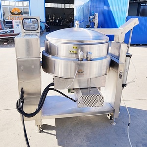 Máquina Mezcladora Industrial Basculante con Olla Encamisada de 100-800L <span class=keywords><strong>para</strong></span> Relleno de Mooncakes, Productos Lácteos y <span class=keywords><strong>Palomitas</strong></span> de Maíz - Product Image 2