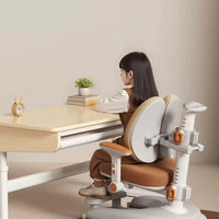 Chaise d'apprentissage anti-cyphose pour enfants avec hauteur réglable, chaise d'apprentissage intelligente ergonomique moderne pour enfants