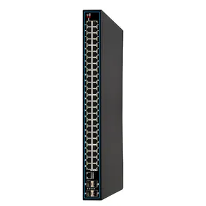 Conmutador Ethernet gestionado L3 Conmutador gestionado Gigabit de 48 puertos con 48 puertos 10/100/1000M y 4 puertos de enlace ascendente SFP 10G Soporte QoS VLAN