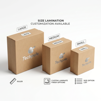 Ensemble de boîtes en papier et porte-gobelets personnalisés pour la restauration rapide, à emporter, pour poulet frit, sushi, desserts, en utilisant des matériaux recyclés