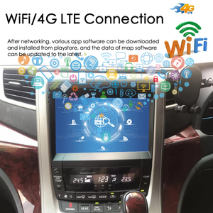 Pantalla <span class=keywords><strong>Android</strong></span> 13 para Toyota vellfire 2011 2014 Alphard 20 AI Control de voz GPS CarPlay estéreo coche Radio reproductor de vídeo Unidad Principal - Product Image 5