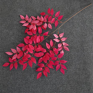 Feuilles de Trompette Artificielles en Gros, Plantes Vertes pour Décoration Douce Maison et Mariage, Feuilles de Ficus Artificielles - Product Image 4