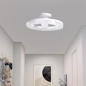 Modern Simple Crystal <b>Led</b> <b>Round</b> Lamp E27 Screw <b>Led</b> Bulbs 3 Color Lightness Adjustable Energy-saving Lamp Indoor <b>Ceiling</b> Lamp - Product Image 5