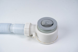 Hydrapelax pop-up vòi hoa sen bồn tắm xả lắp ráp, linh hoạt chất thải downspout với Chrome tràn - Product Image 4