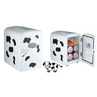 Mini-réfrigérateur portable 4 litres pour lait de vache, refroidisseur et chauffe-lait pour voiture, maison et bureau
