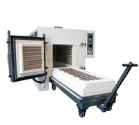 Horno de Tubo de Acero Inoxidable 1000C con Brida de Sellado de Acero Inoxidable 304
