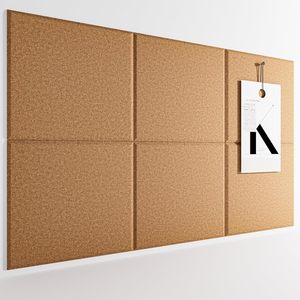 Tableaux en liège autocollants pour mur, extra grands, tableau d'affichage, bureau, école, <span class=keywords><strong>maison</strong></span>, mémo, photo, mur photo, affichage mural - Product Image 5