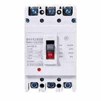 Disjoncteur à boîtier moulé RMM1-630L 3P 3300 MCCB 500A 630A AC380V, interrupteur à air, protection contre les surcharges et les courts-circuits