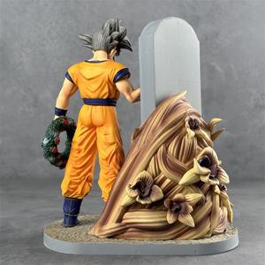 Figura de PVC Conmemorativa de <span class=keywords><strong>Akira</strong></span> Toriyama, Goku Super Saiyan, Modelo de Anime, Juguete Coleccionable, Set de Figuras de Acción, Decoración de Escritorio con Temática de Películas y TV - Product Image 5