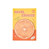 Bloc-notes adhésifs créatifs en forme de fruits, autocollants mignons pour messages, papeterie pour l'école, le bureau, le journal, le planificateur, la papeterie pour étudiants