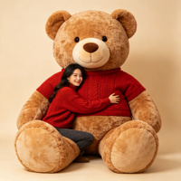 Ours en peluche géant, jouet en peluche doux et moelleux, ours en peluche personnalisé pour cadeau de la Saint-Valentin