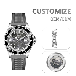 Orologio Subacqueo Automatico Meccanico da <span class=keywords><strong>Uomo</strong></span> OEM Originale di Lusso con Design Personalizzato, Impermeabile 10 Bar - Product Image 3