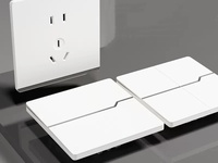 Interruptores y Enchufes Eléctricos Estándar de 16A 220V de 1/2/3/4/5/6 Botones, Panel de PC, Interruptor de Pared con Botón Pulsador para Luz, Disponibles en Reino Unido/UE