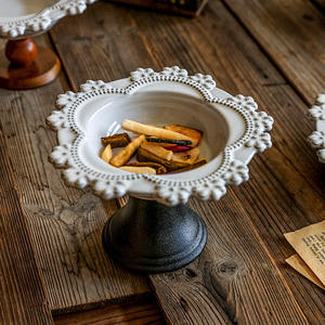 Vajilla de Cerámica Retro para el Hogar, Plato de Sopa Estilo Corte, Plato para Cocina Occidental - Product Image 1