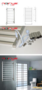 À la mode Smart Électrique Chauffé Maison Salle De Bains Porte-Serviettes Mur Monté En Acier Inoxydable Échelle <span class=keywords><strong>Radiateur</strong></span> Serviette Rail Réchauffeur Rack - Product Image 3